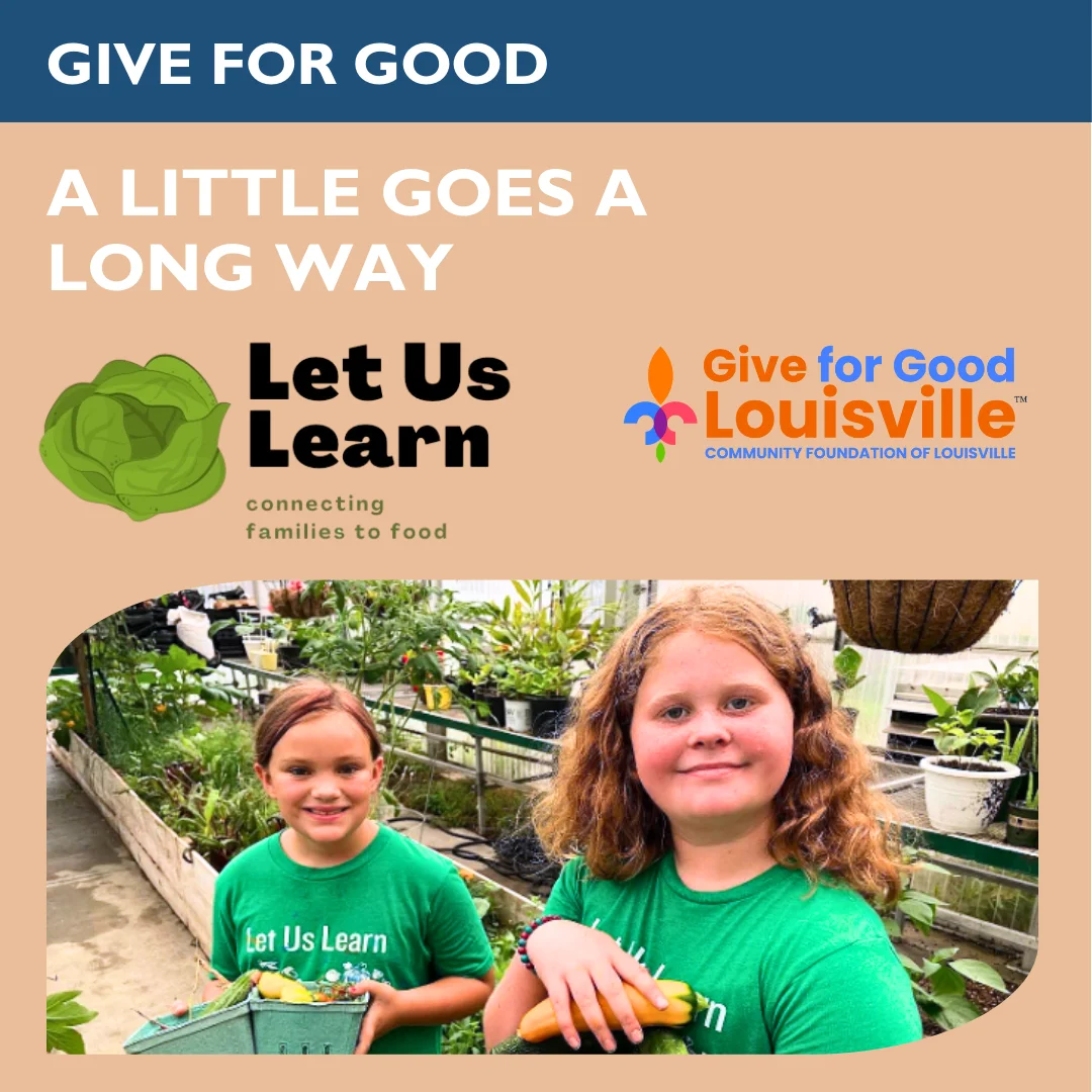 Give for Good: A Little Goes a Long Way
