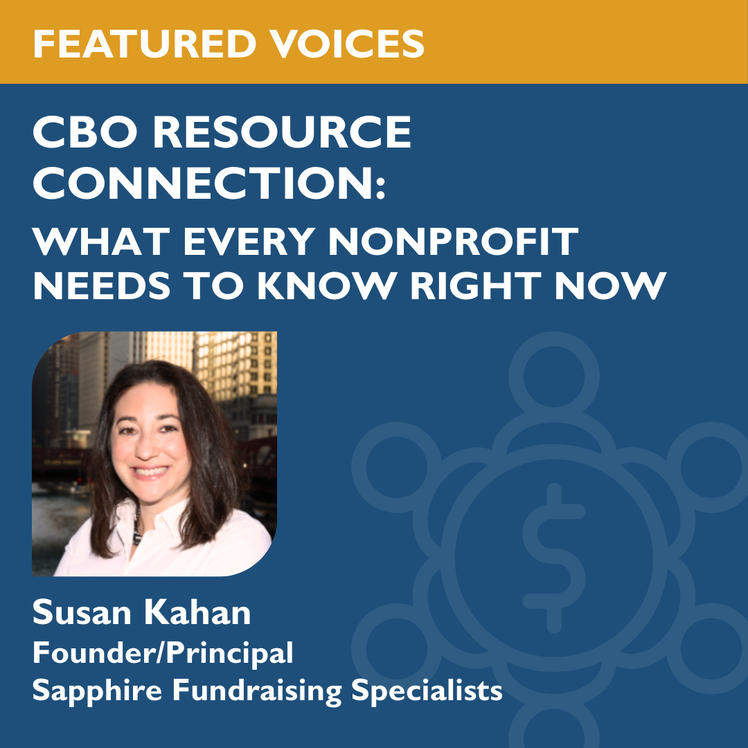 sk Featured Voices - CBO Resource Connection: What Every Nonprofit Needs to Know Right Now