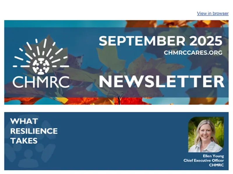 CHMRC Newsletter September 2025