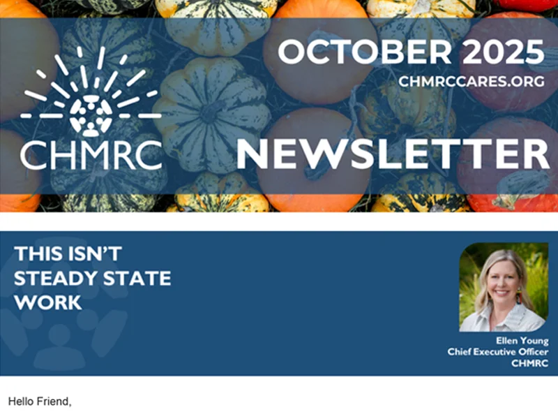 CHMRC Newsletter October 2025
